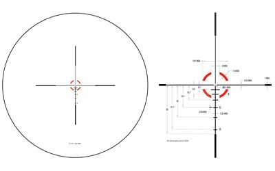 TRIJICON CREDO 1-6X24 SFP BDC RED