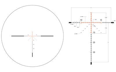 TRIJICON CREDO 3-9X40 SFP MOA RED