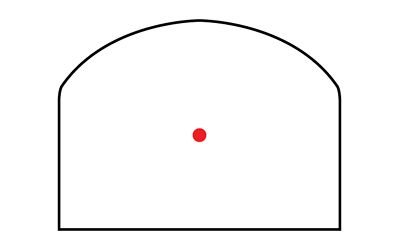 TRIJICON RMR TYPE 2 3.25 MOA BLK