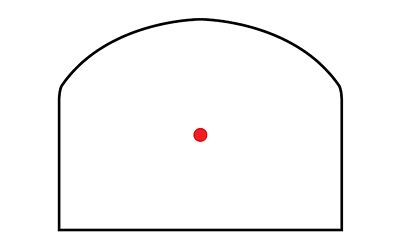 TRIJICON RMR TYPE 2 ADJ 6.5 MOA FDE
