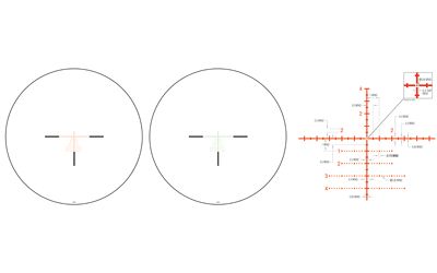 TRIJICON TENMILE 3-18X44 FFP MRA R/G