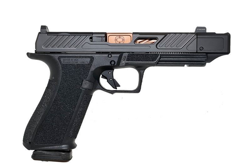 SHADOW SYSTEMS DR920P ELITE 9MM BK/BZ OR CA OPTIC READY | COMPENSATOR