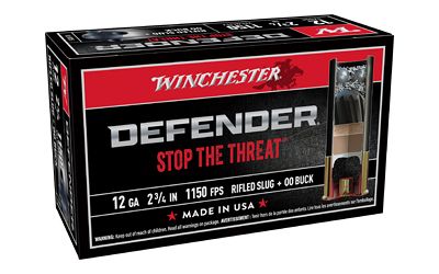 Winchester Ammunition, Defender, Supreme Elite, 12 Gauge, 2.75", Buckshot, 10 Round Box