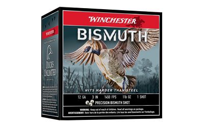 WIN BISMUTH 12GA 3&quot; #1 25/250