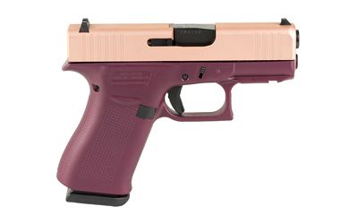 GLOCK 43X 9MM 10RD BLK CHY RG SLD FR