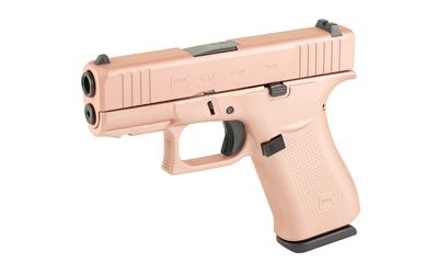 GLOCK 43X 9MM 10RD ROSE GOLD FRTRAIL