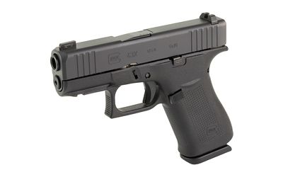 GLOCK 43X 9MM 10RD BLK FR AMERIGLO