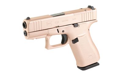 GLOCK 43X 9MM 10RD MOS FS ROSE GOLD