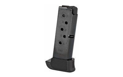MAG RUGER LCP 380ACP 7RD BL W/EXT