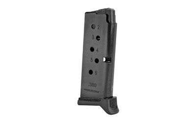 MAG RUGER LCP II 380ACP 6RD BLU