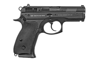 CZ 75 P01 9MM 3.75" ALLOY BLK 10RD