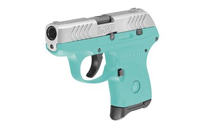 RUGER LCP 380ACP 2.75&quot; TURQ/NCKL 6RD