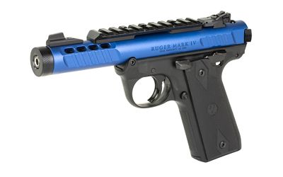 RUGER MRK IV LITE 22LR 4.4&quot; BLU 10RD