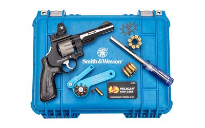 S&amp;W PC MODEL 327 WR 9MM 5&quot; VRTX 8RD