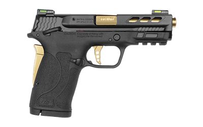 S&amp;W PC SHIELD 380ACP EZ 8RD PRTD GLD