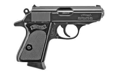 WAL PPK 380ACP 3.3&quot; 6RD BLK