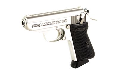 WAL PPK/S 32ACP 3.3" 8RD STS