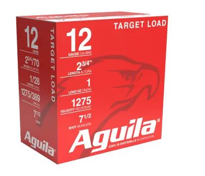 Aguila Game and Target 12 Gauge 2.75&#39;&#39; 1-7.5