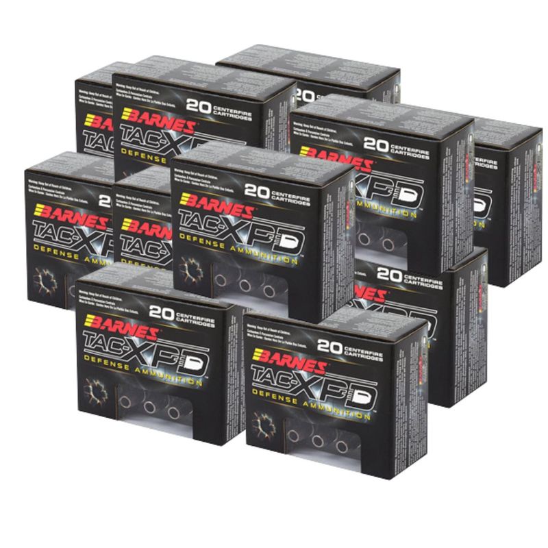 BARNES TAC-XPD 9MM 115GR HP 500 ROUNDS