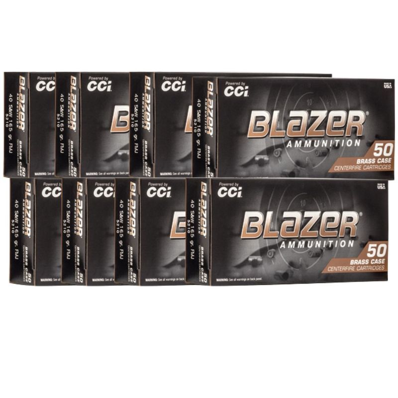 BLAZER BRASS 40SW 165GR FMJ 1000 ROUNDS
