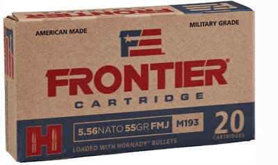 Hornady Frontier 5.56 NATO 55 GR 500 ROUNDS