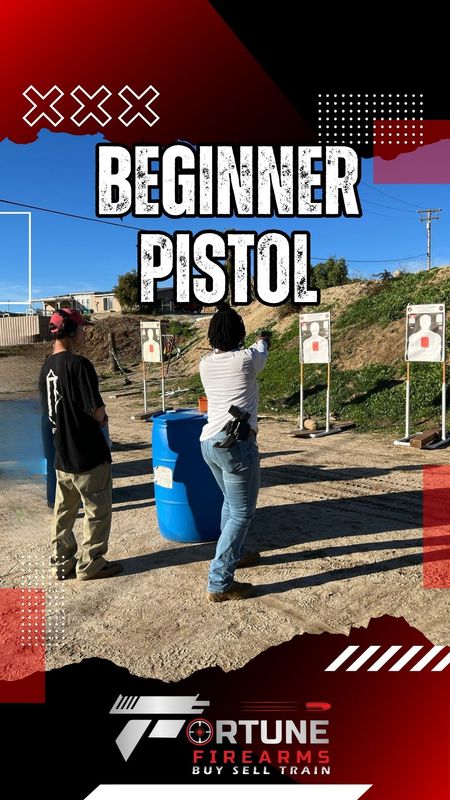 BEGINNER PISTOL GROUP TRAINING