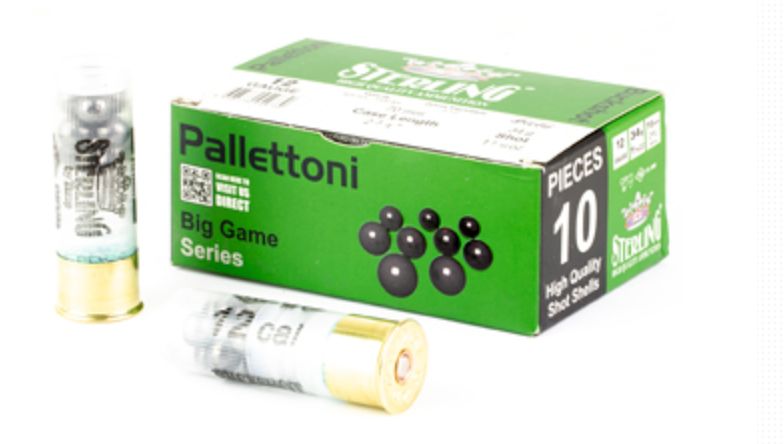 Sterling, Shotshell, 9 pellet, 12 Gauge 2.75", 00 Buck, Buckshot, 10, 200