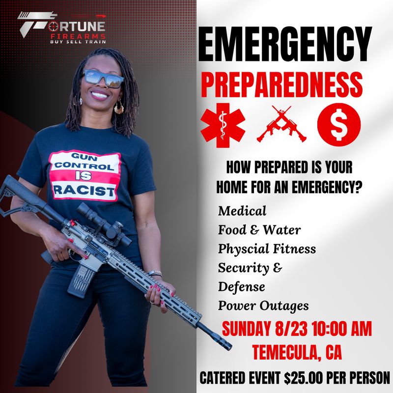 SUNDAY 8/23 10:00 AM EMERGENCY READINESS