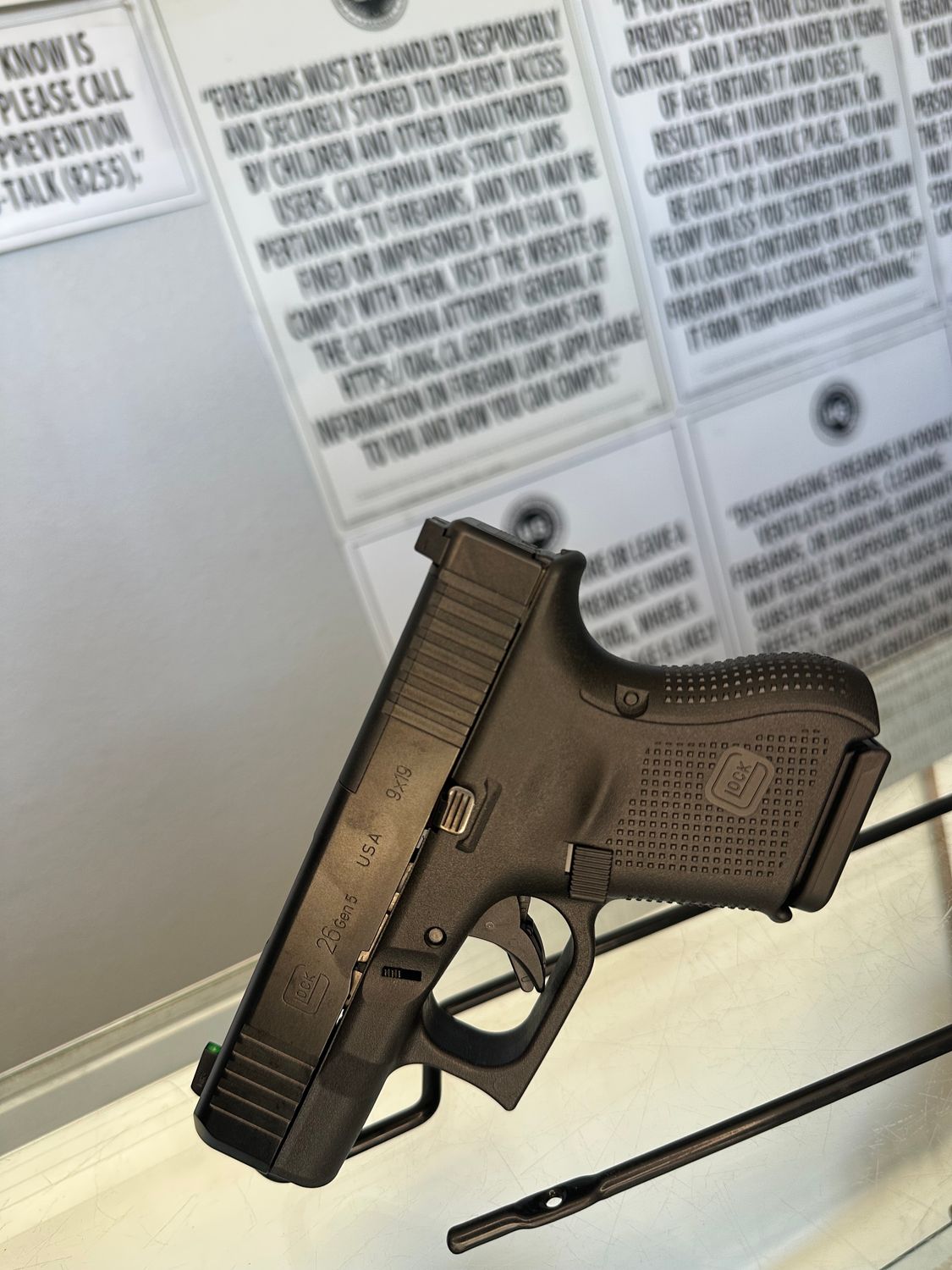 GLOCK 26 GEN5 9MM SUBCOMP 10RD