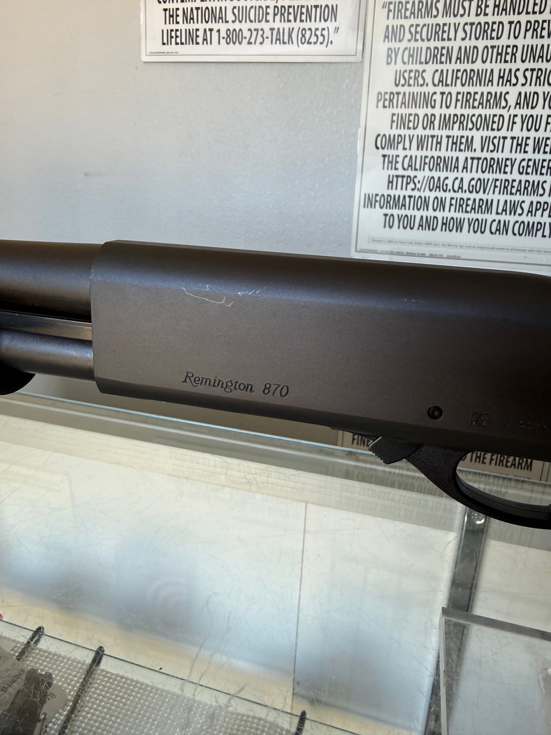 REMINGTON 870 12 GAUGE SHOTGUN
