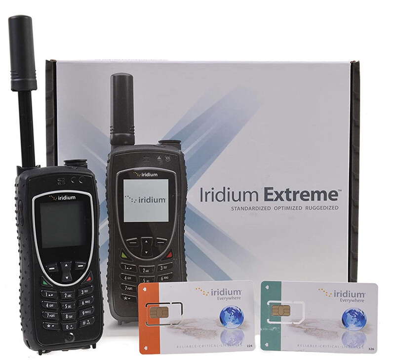 Iridium Extreme SatPhone + Pre-paid Airtime & 24/7 Technical Support
