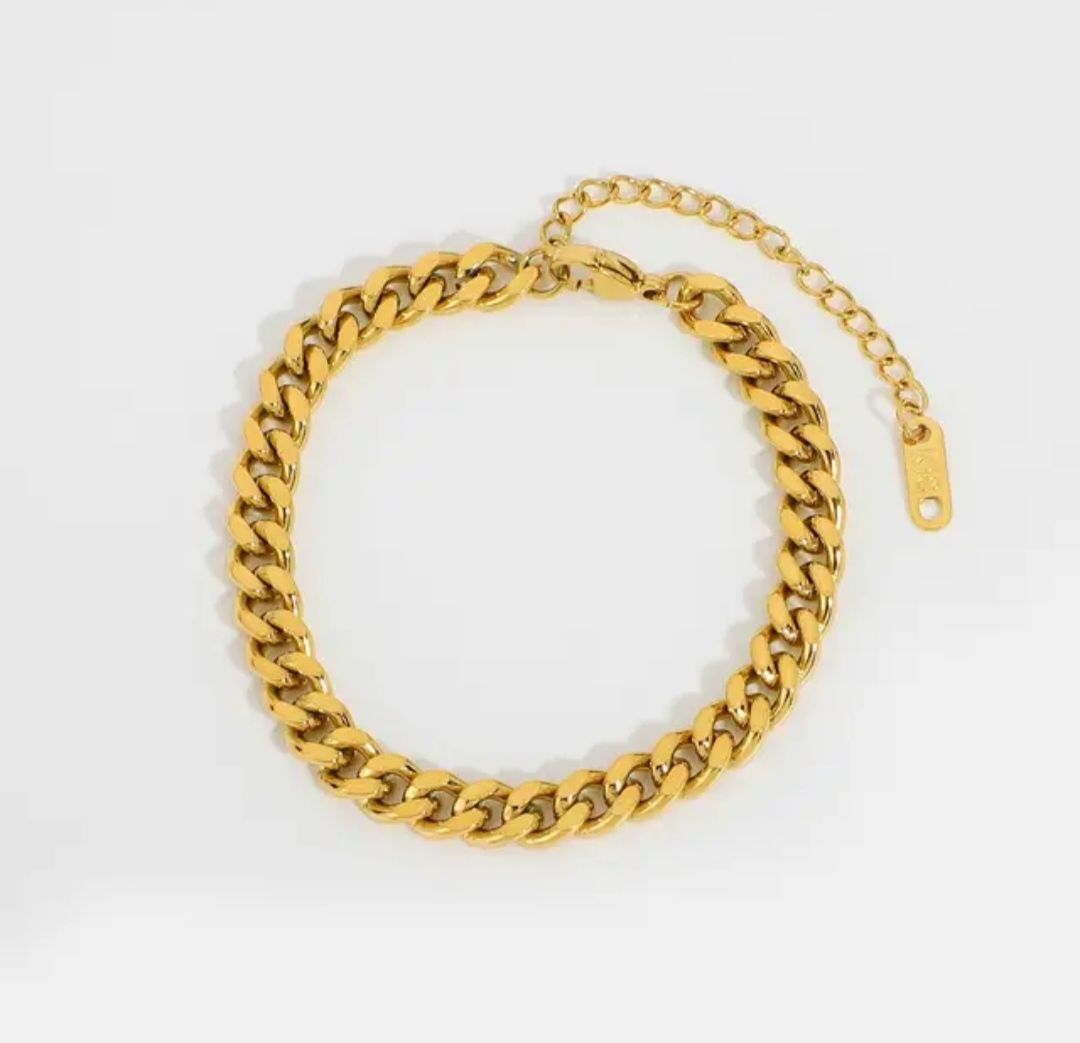 Waterproof Cuban Beatriz Link Bracelet