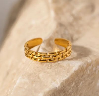 Waterproof Link Lily Ring