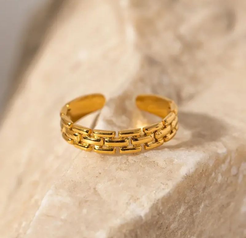 Waterproof Link Lily Ring