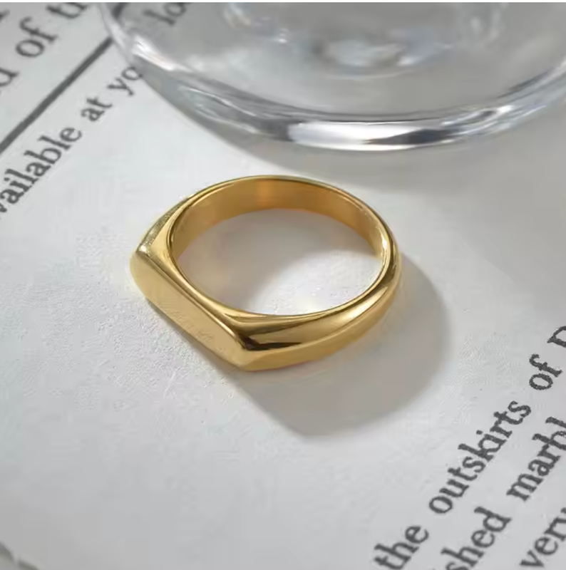 Waterproof Bar Priscilla Ring