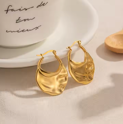 Waterproof French Francis Fan Hoops