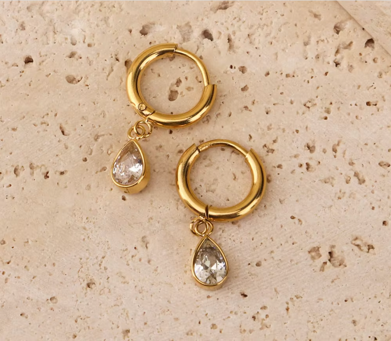 Waterproof Small Crystal Droplet Diana Huggies