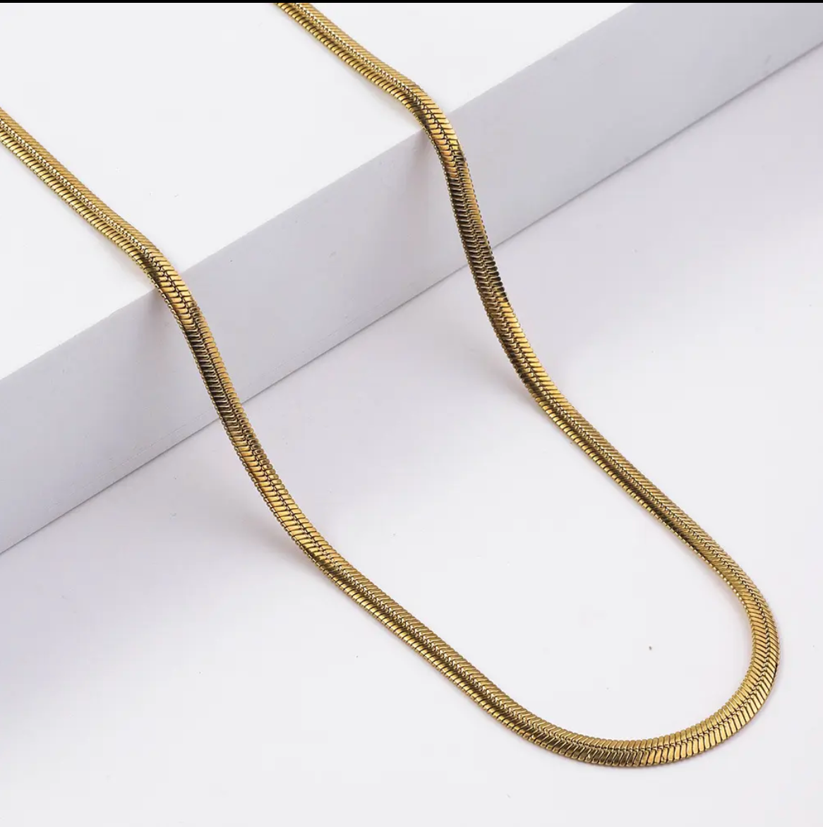 Waterproof Jennie Snake Chain Necklace