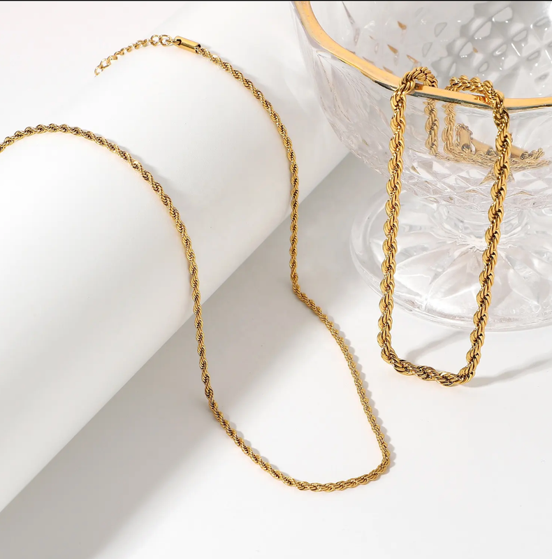 Waterproof Tanya Twist Necklace