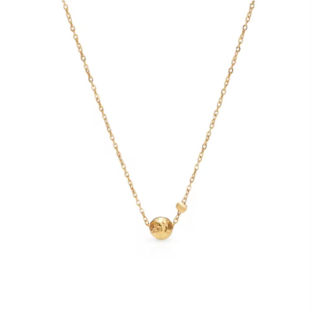 Waterproof Double Ball Brianna Necklace