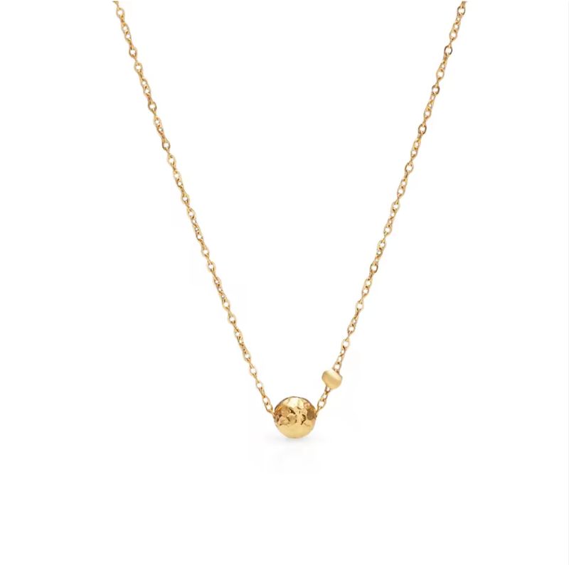 Waterproof Double Ball Brianna Necklace