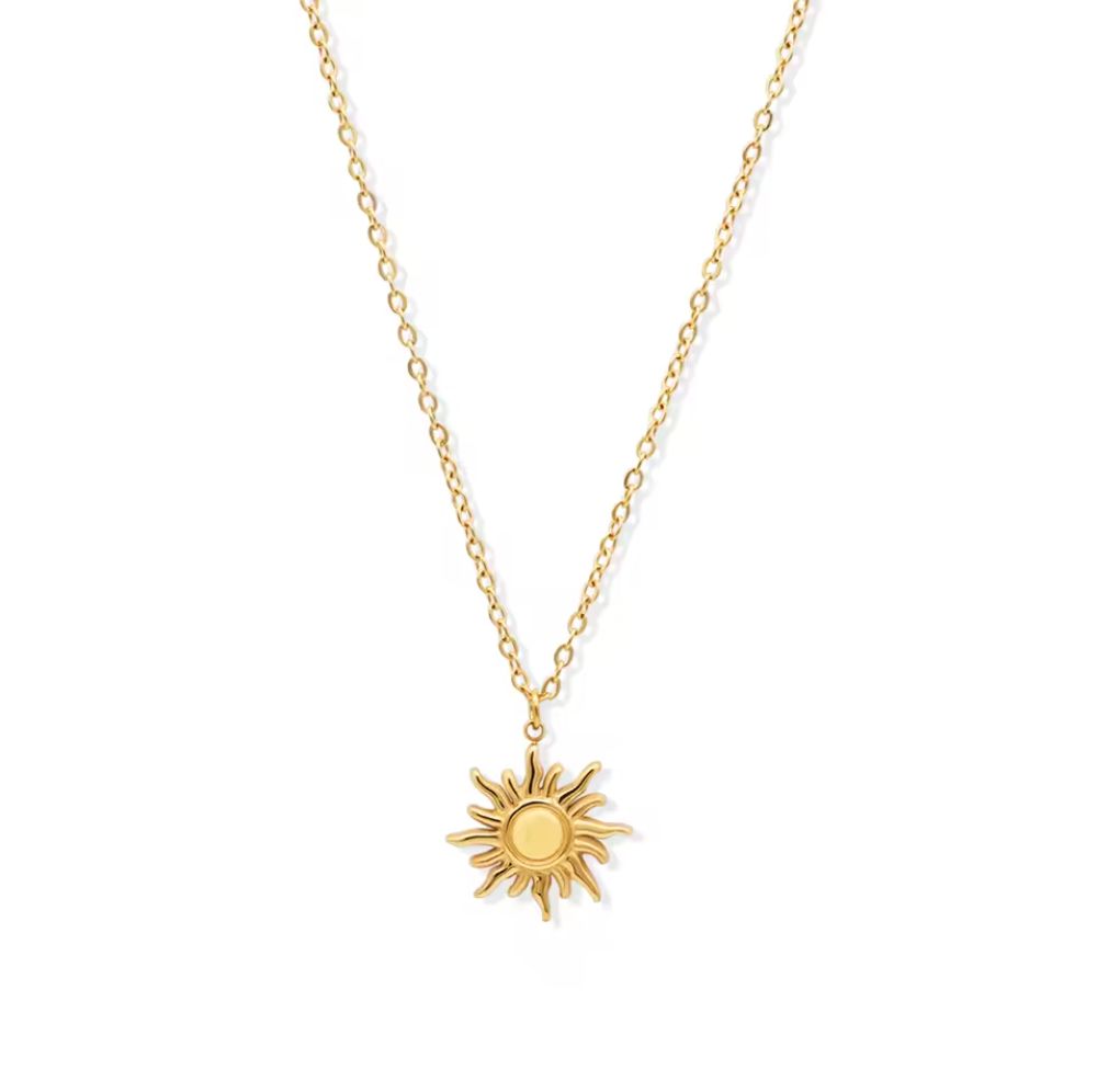 Waterproof Sun Ray Apollo Necklace