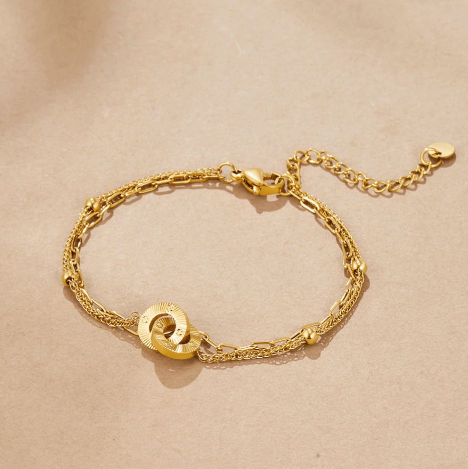 Waterproof 2-Layer Eternity Loop Lola Bracelet
