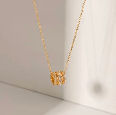 Waterproof Wheel Winnie Necklace