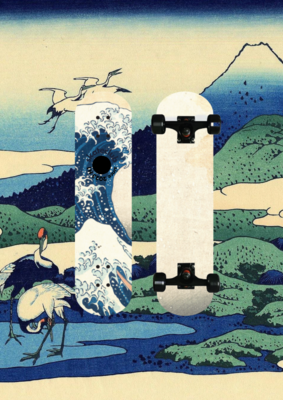 [SKATECLUB x HOKUSAI Collaboration] Limited Edition: The Great Wave Off Kanagawa