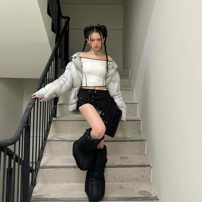 THE CHAOTIC SKIRT (WITH COTTON INNER SHORTS)