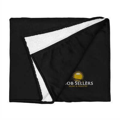 Logo Blanket, Premium Sherpa