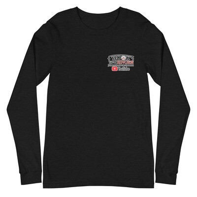 Hook Line &amp; Singer Unisex Long Sleeve T-Shirt w/Front &amp; Back Design