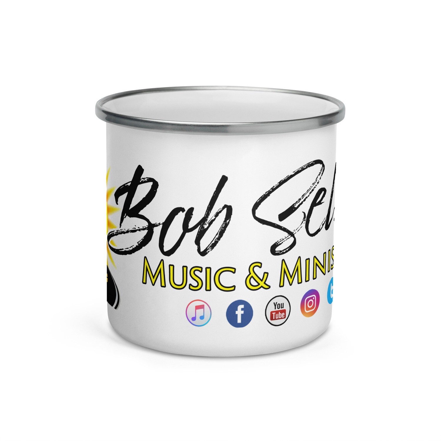 SONshine Logo Enamel Mug