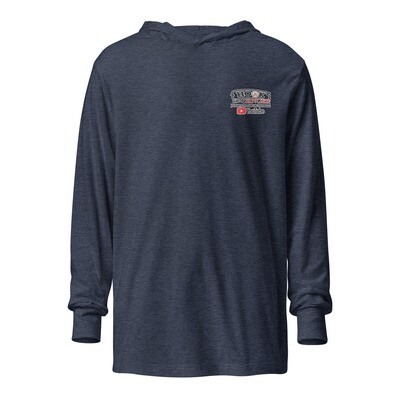 Hook Line &amp; Singer Hooded Long-sleeve Tee - Front &amp; Back Print